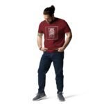 unisex-organic-cotton-t-shirt-burgundy-front-65b7cd400aa3f.jpg