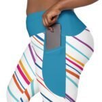 Crossover Durable & Eco-Friendly  Pocket Leggings Crossover All-over print